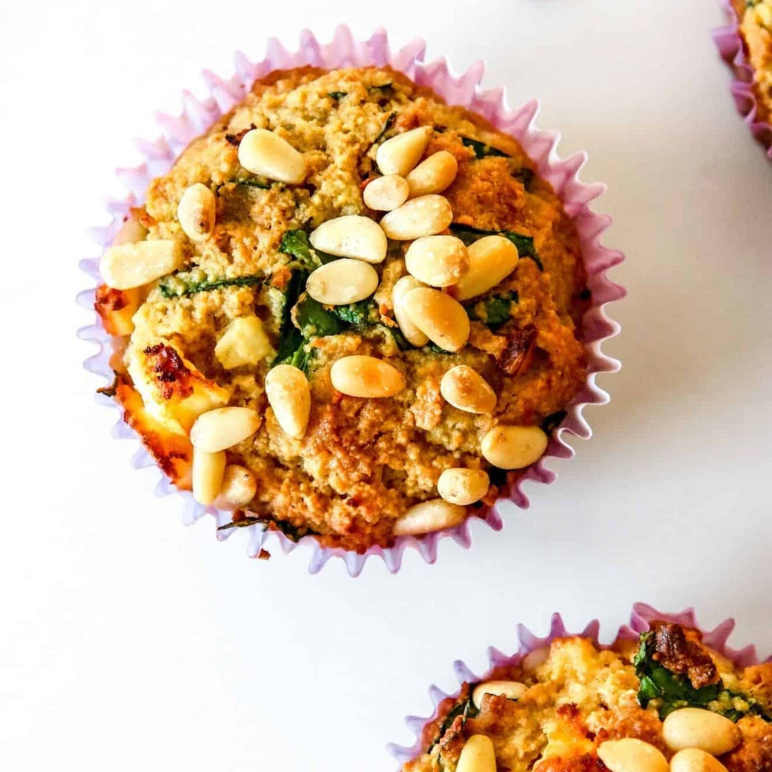 Savory Spinach & Feta Muffins