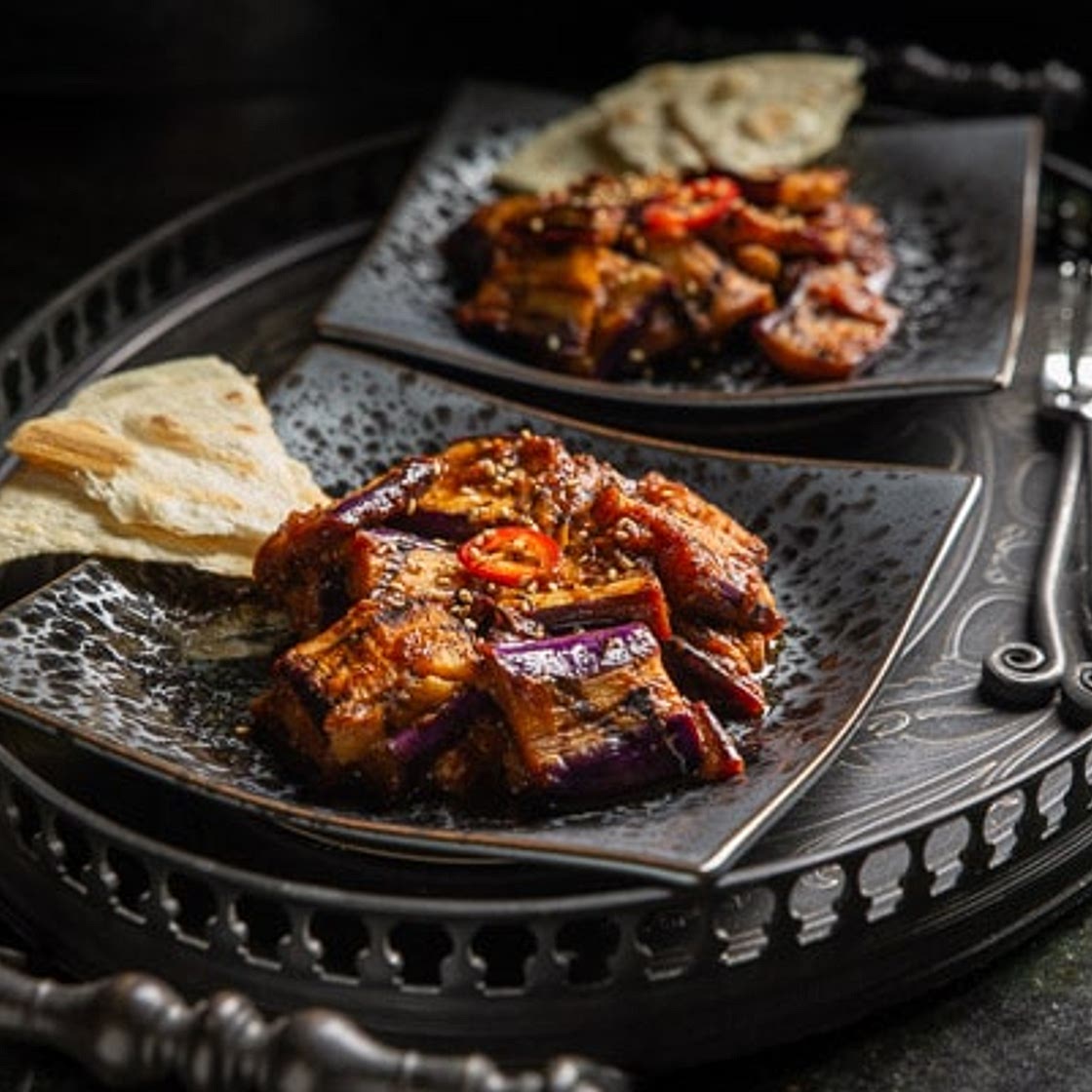 Moroccan Eggplant Salad