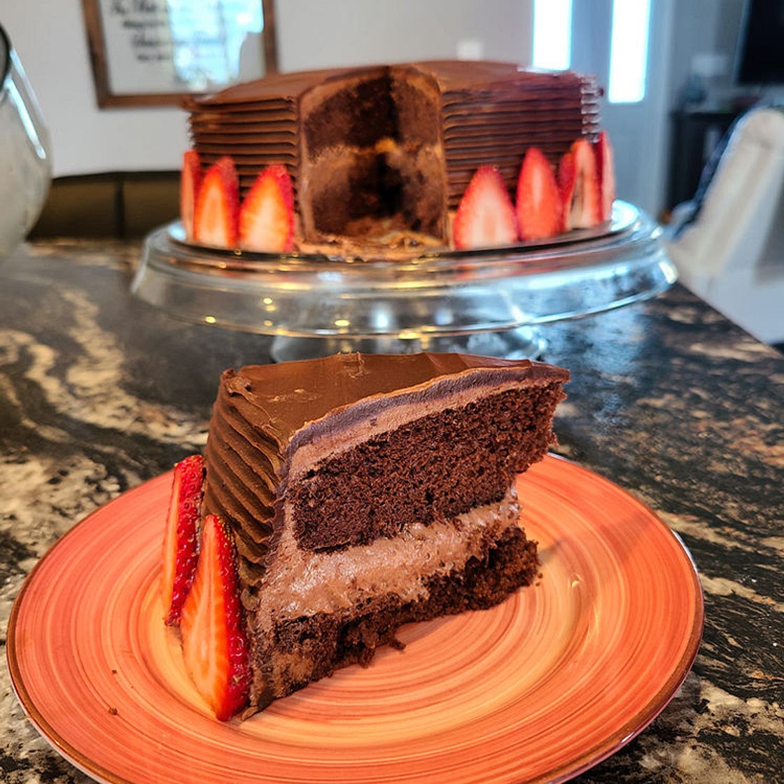 Chocolate Swiss Meringue Buttercream