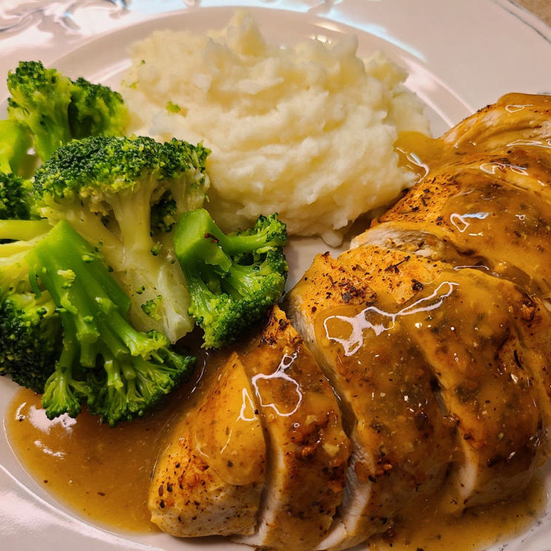 Baked Chicken and Gravy