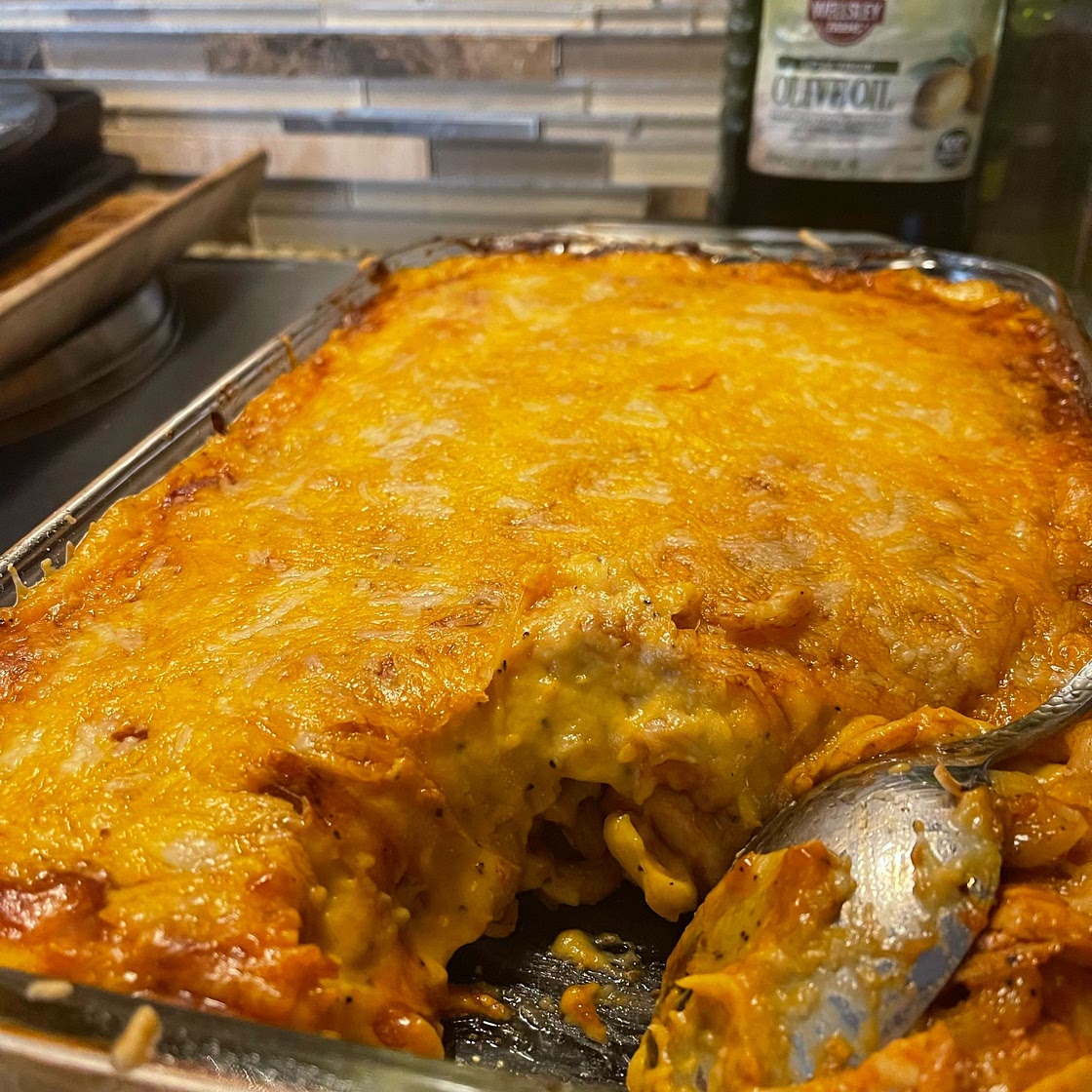 One-Pot Barbecue Chicken Mac and Cheese