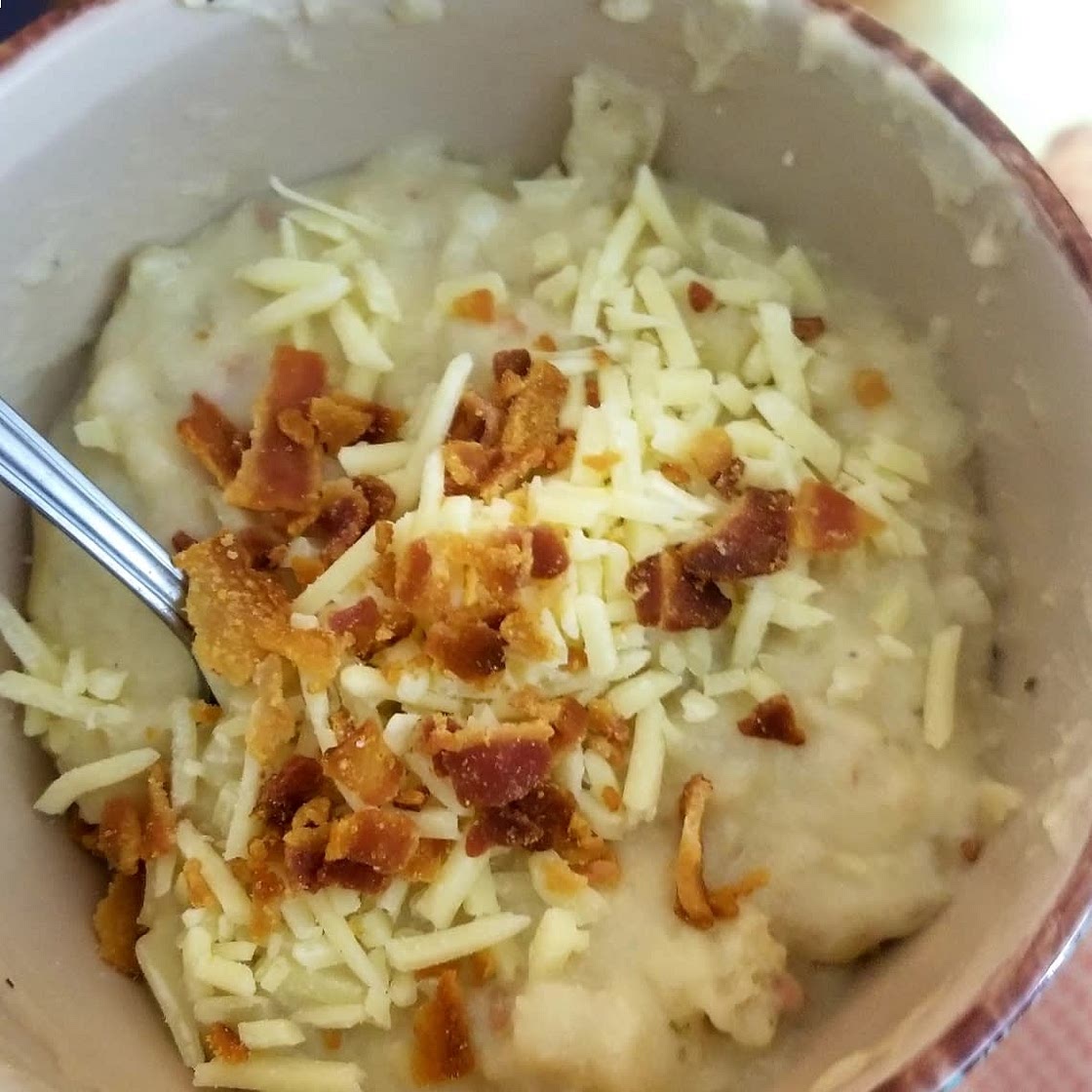Slow Cooker Loaded Potato Soup