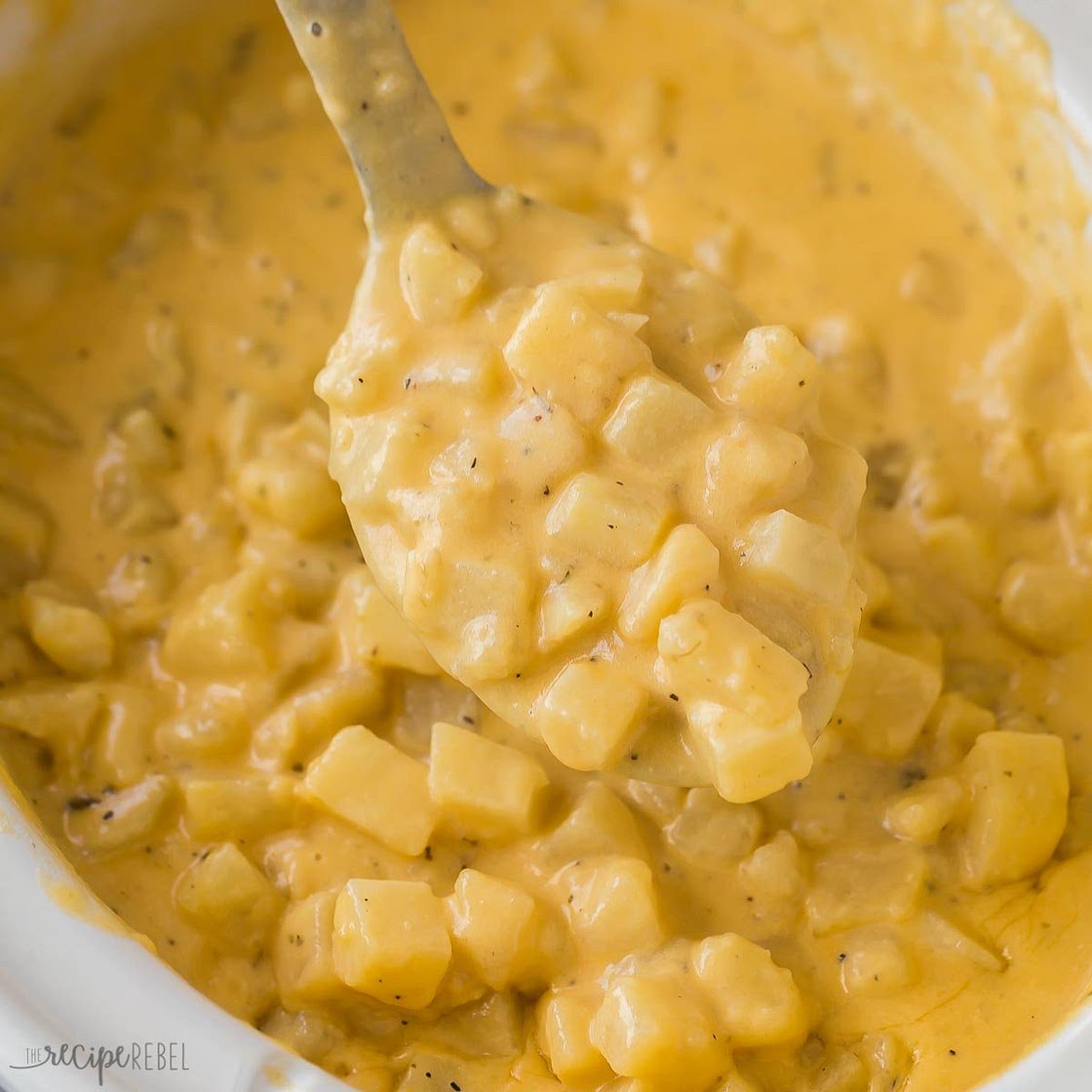 Crockpot Cheesy Potatoes