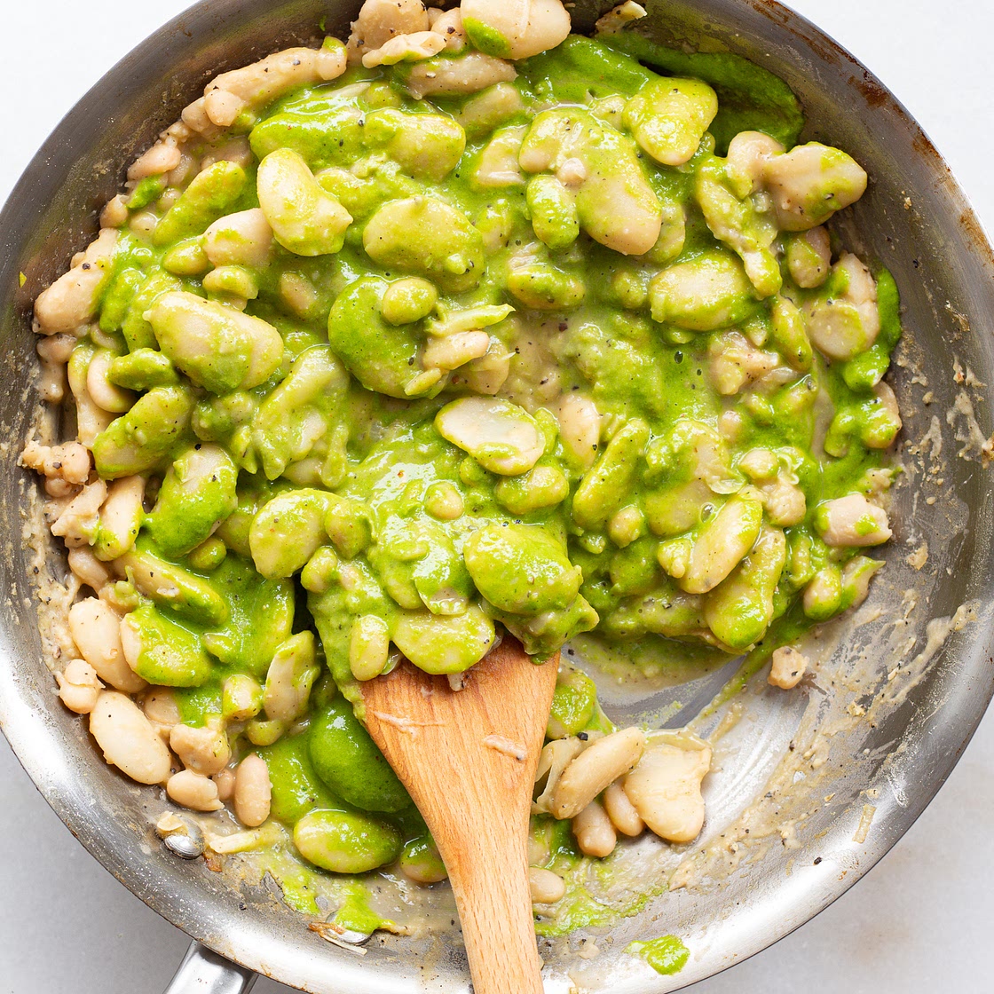 Basil Oil Beans