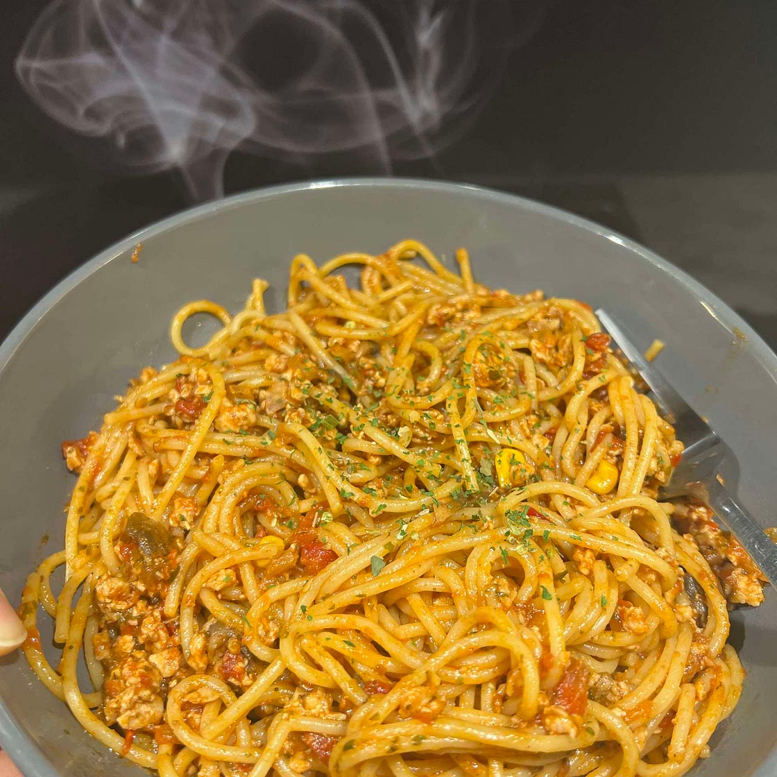 Spaghetti Pizzaiola