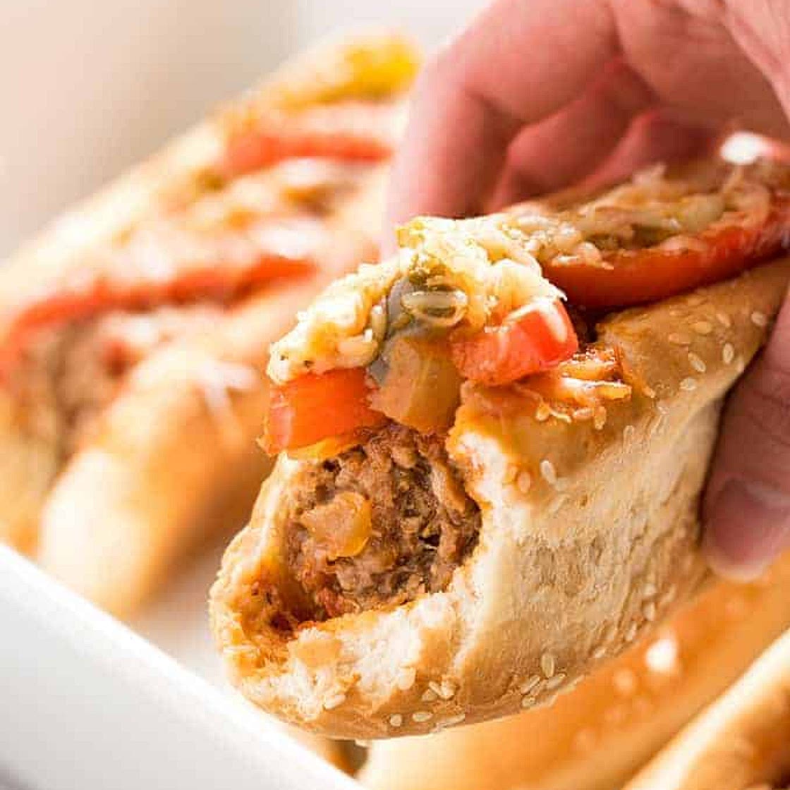 Crockpot Sausage & Peppers