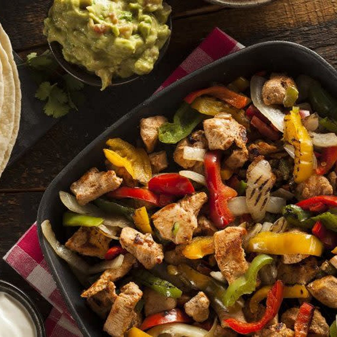5 Ingredient Chicken Fajitas