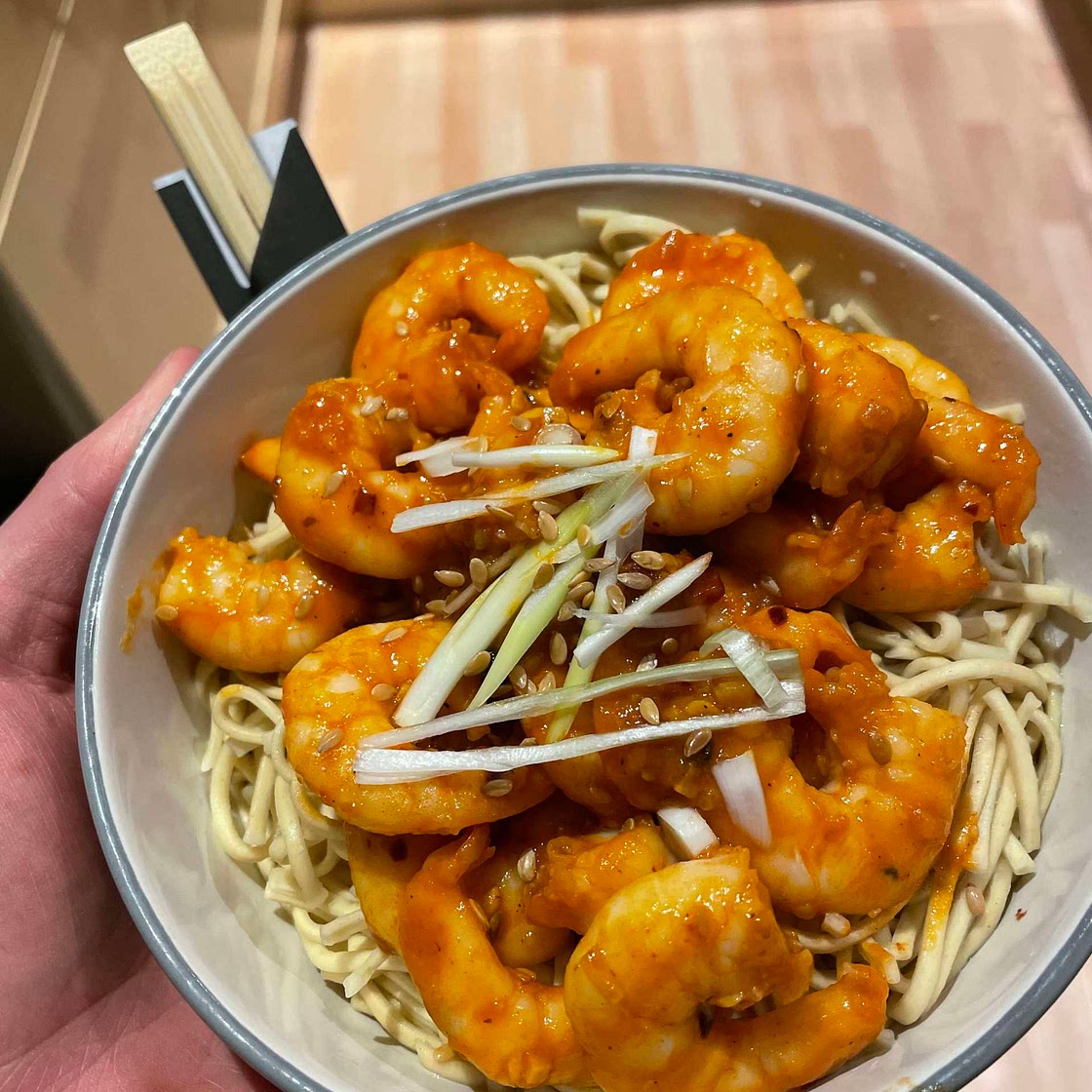 Szechuan Prawns