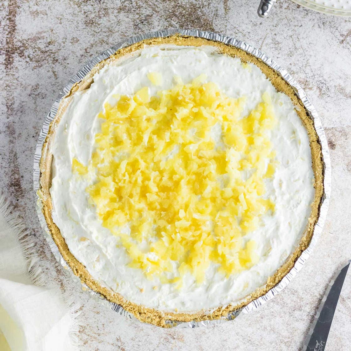 Pineapple Cream Cheese Pie