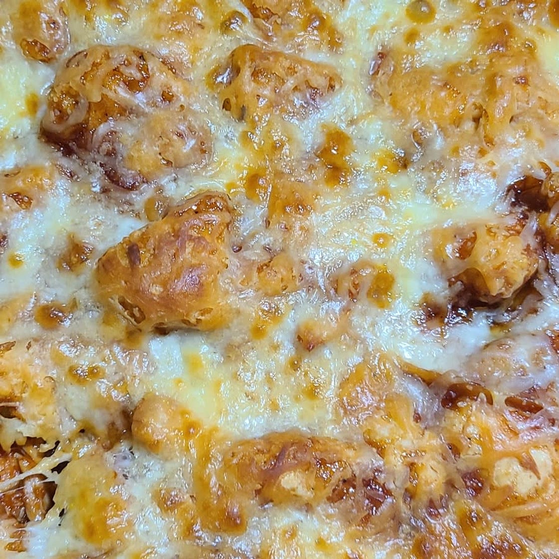 Barbecue Chicken Bubble-Up Bake