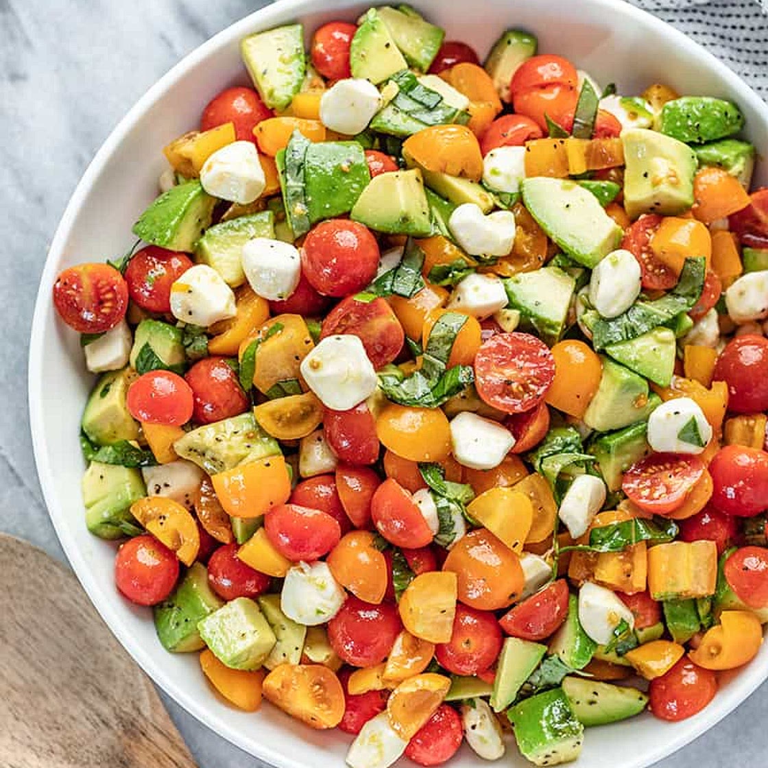 Avocado Caprese Salad