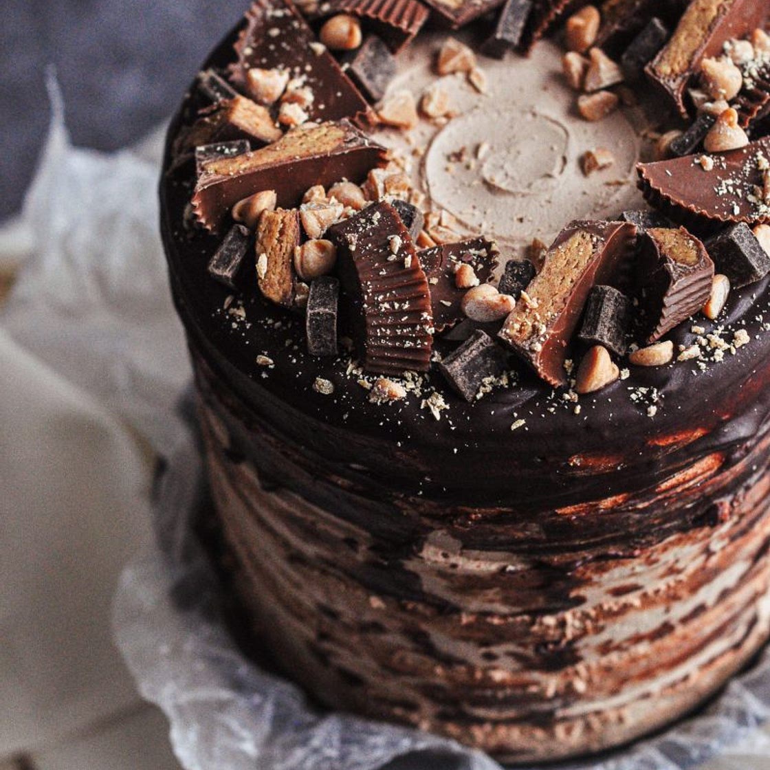 Dairy-Free Peanut Butter Chocolate Cake Recipe (Gluten-Free Option)