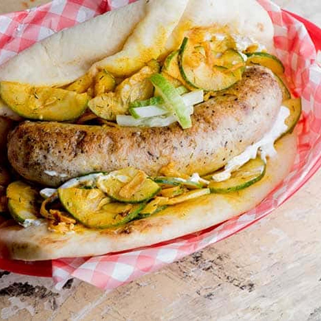 Grilled Bratwurst