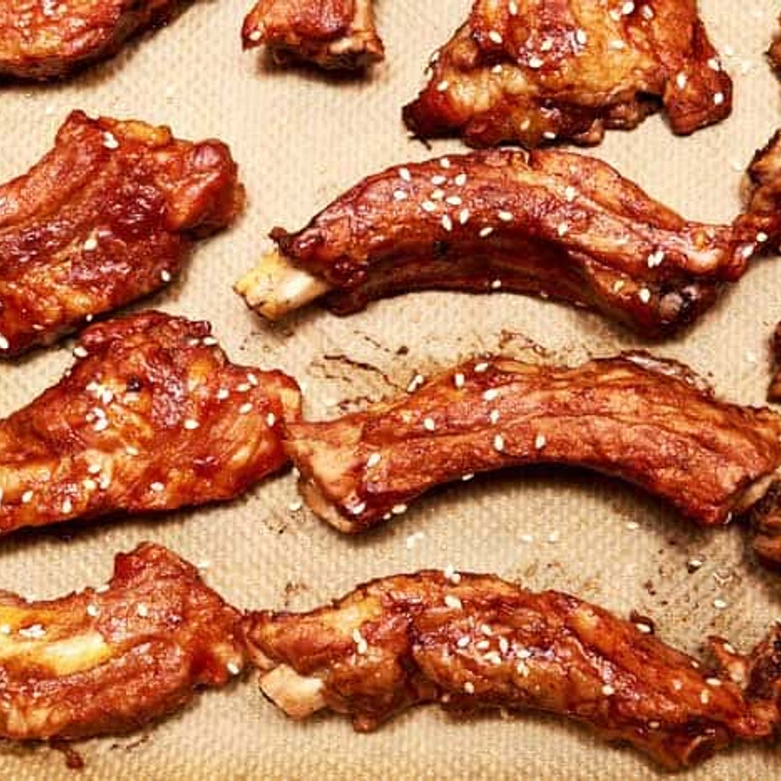 BBQ Smoked Korean Spare Ribs