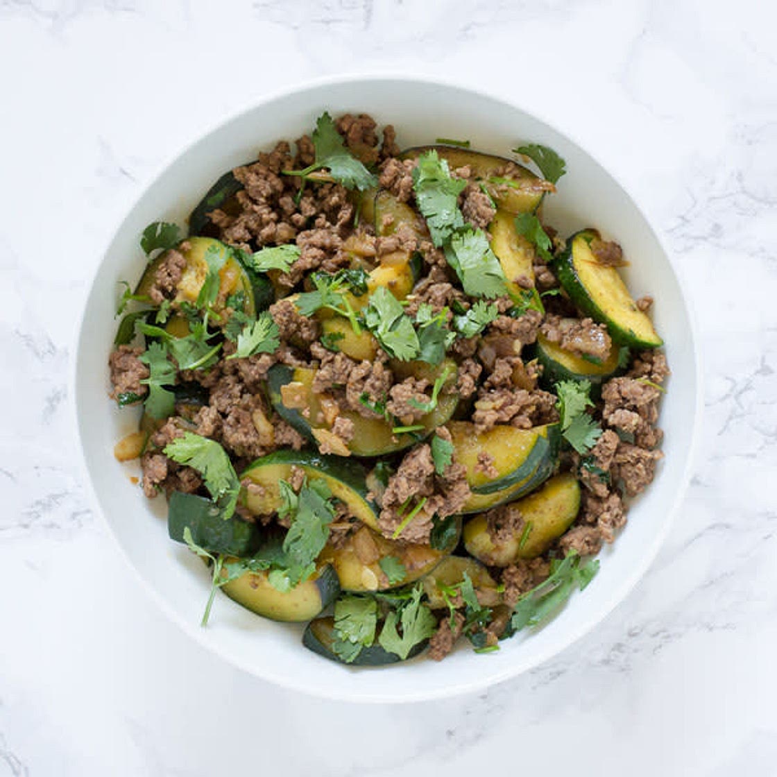 Zucchini & Beef Skillet