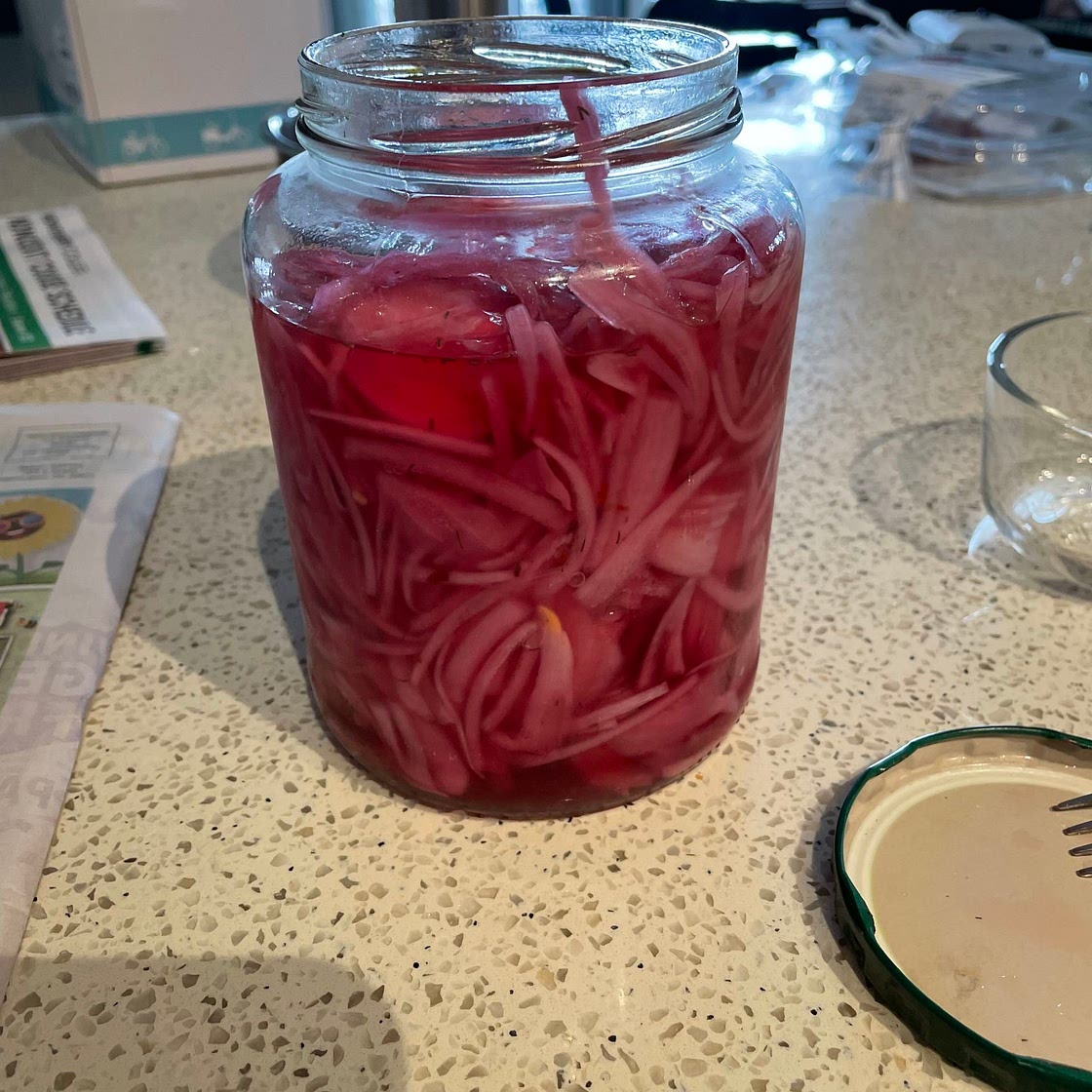 Wolfie’s Pickled Onions