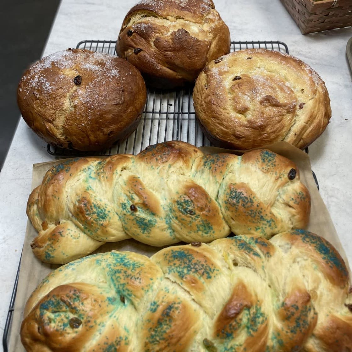 Paskha Bread Ukrainian Easter Bread