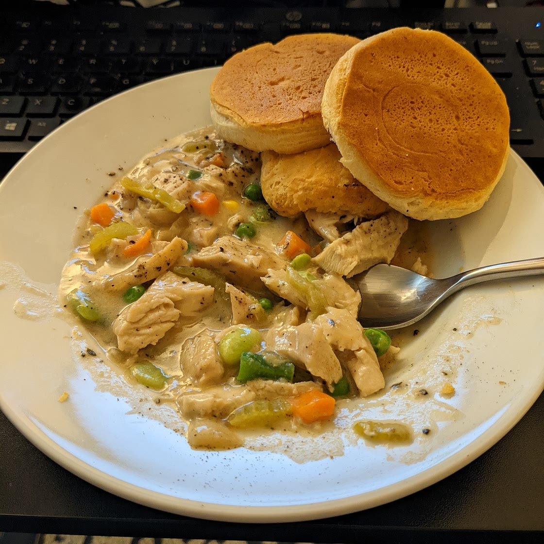 Skillet Chicken Pot Pie