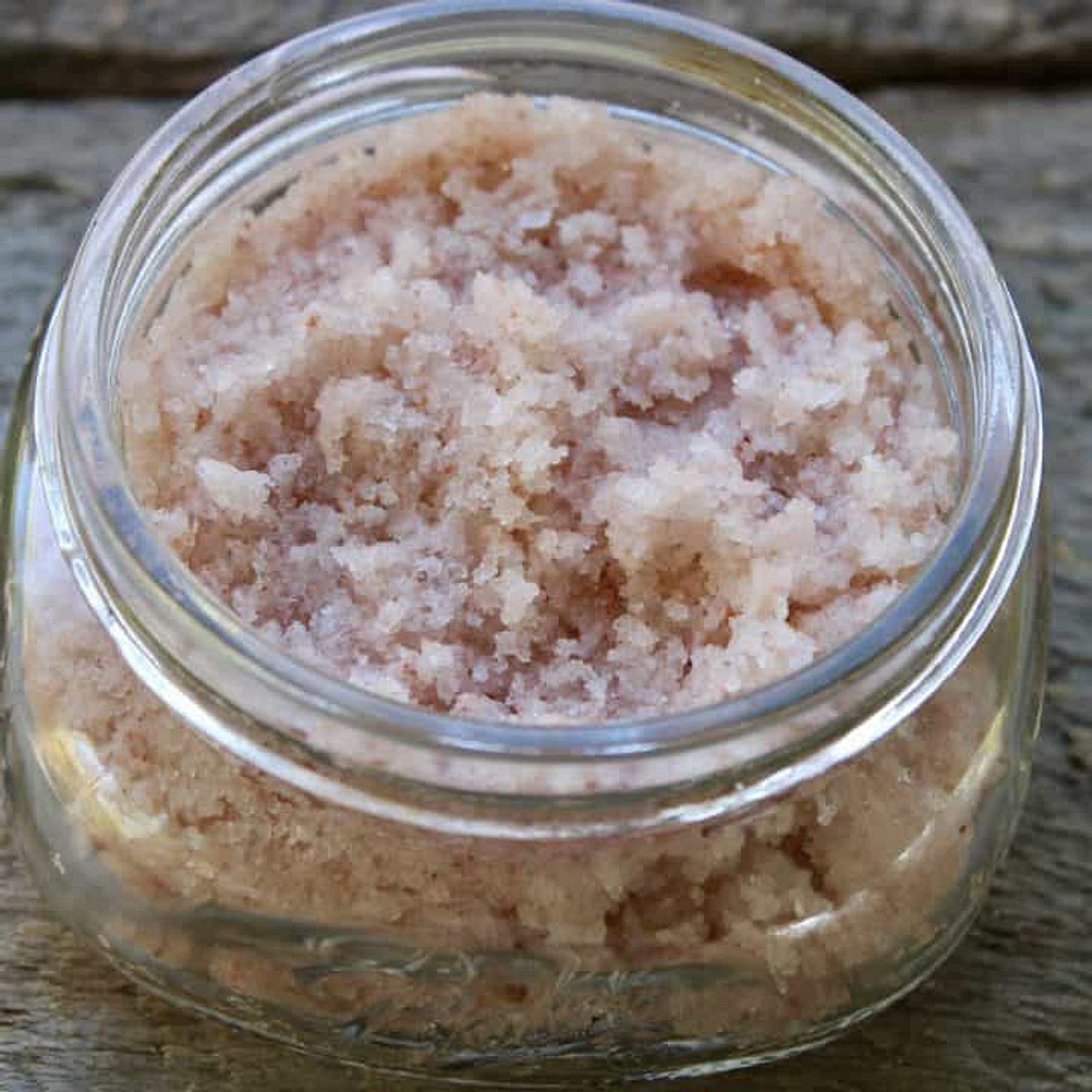 Pink Himalayan Salt Body Scrub Recipe