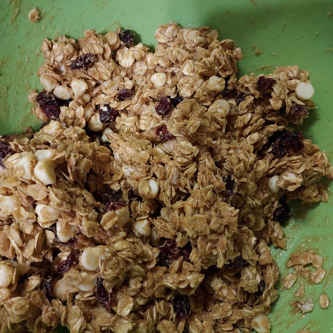 White Chocolate Cranberry Energy Balls