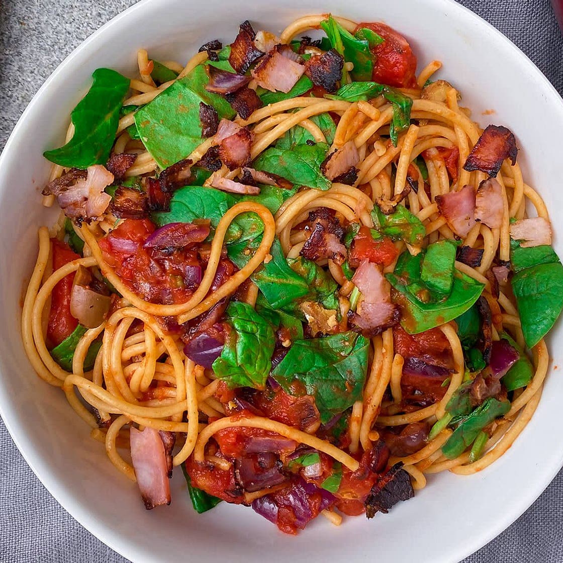 Bacon Bolognese
