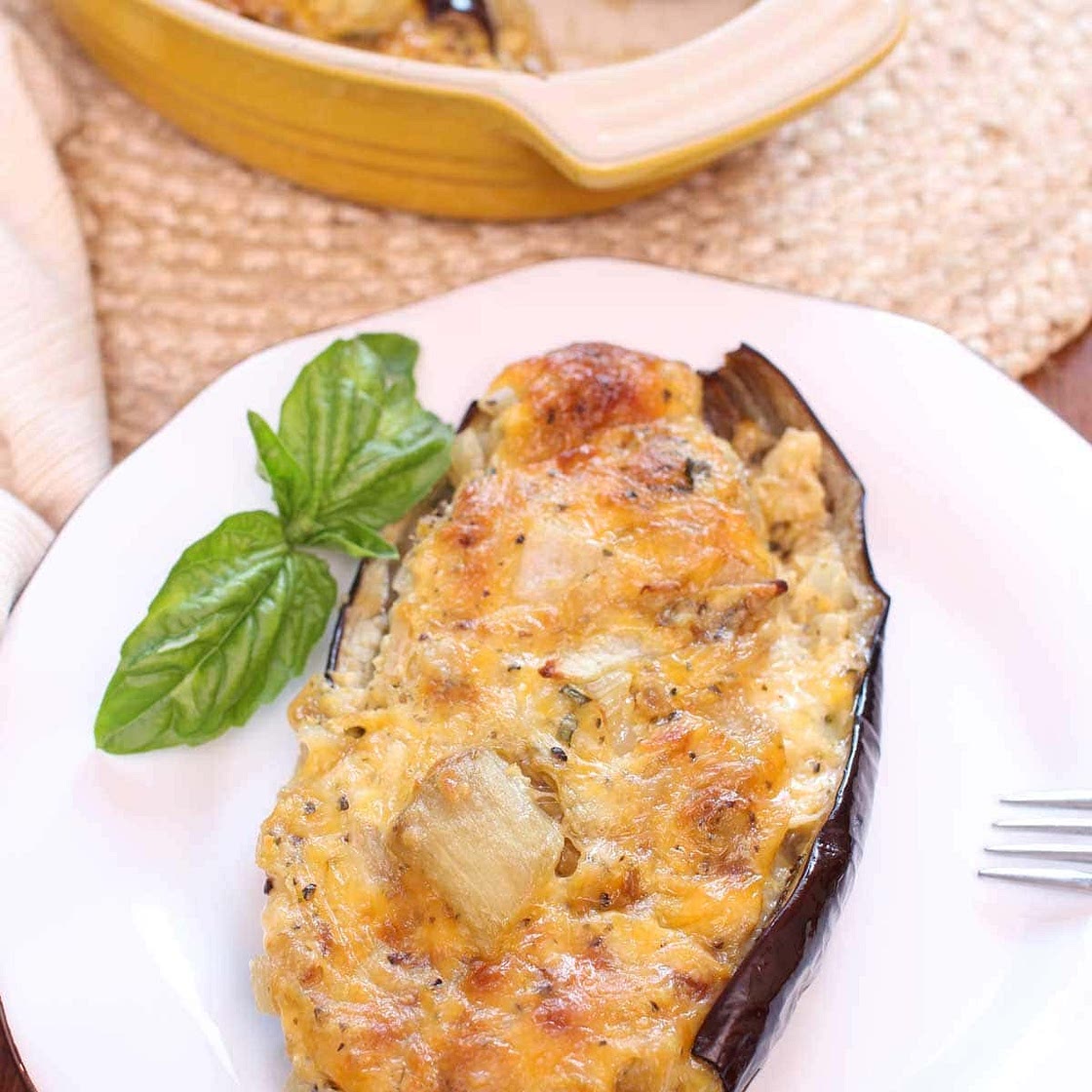 Twice Baked Eggplant