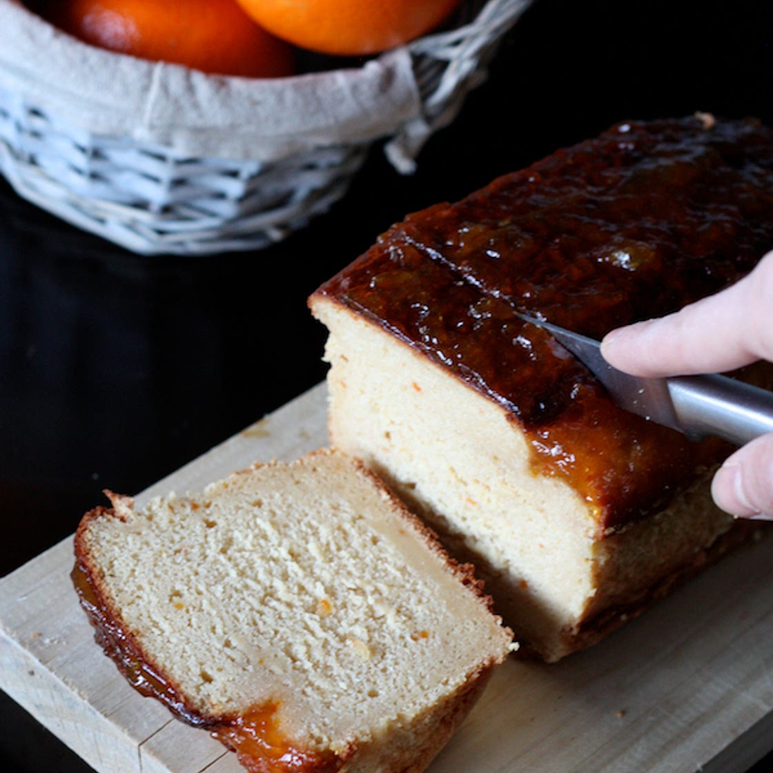 Cake incroyable au yaourt et à la marmelade d'oranges amères