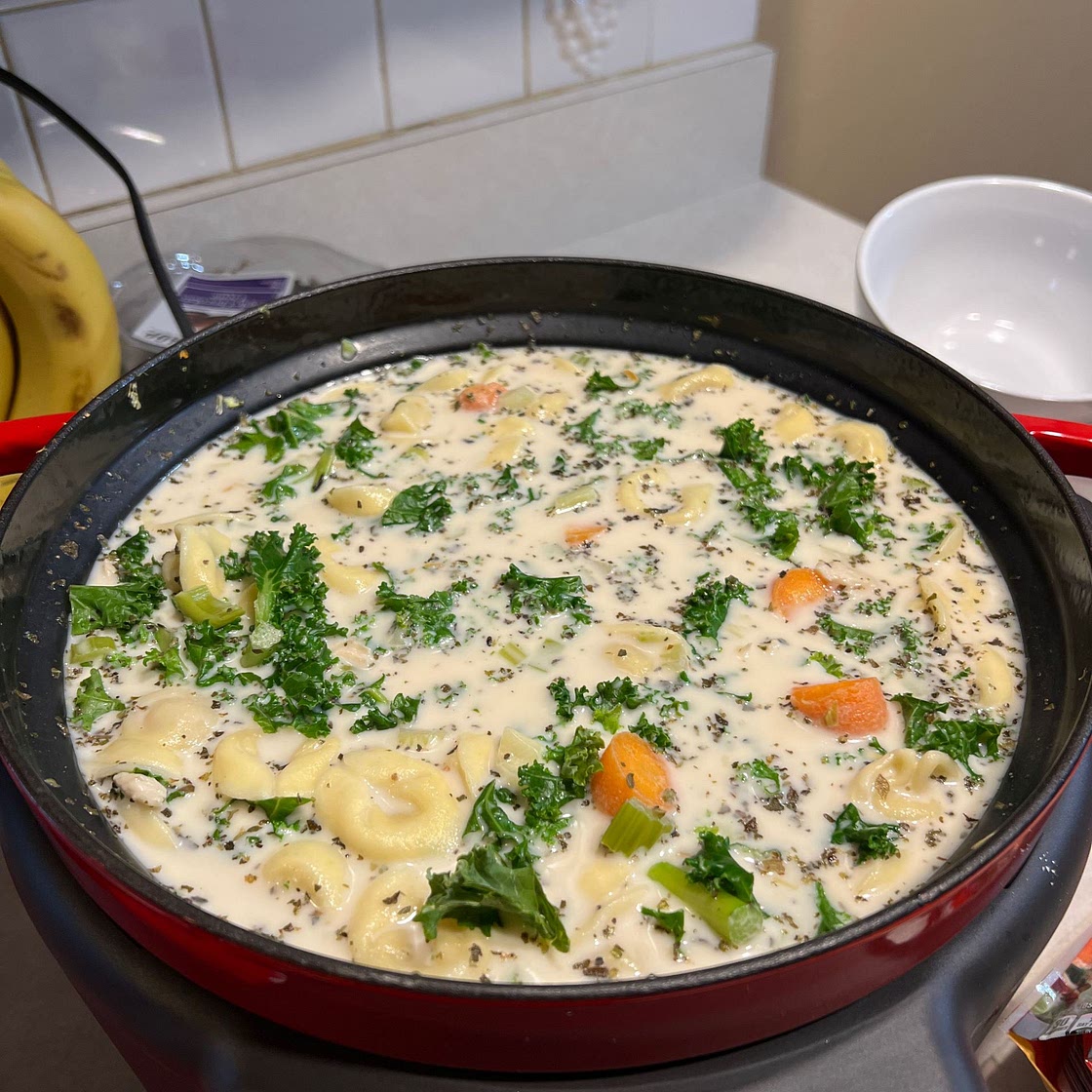 Creamy Crockpot Chicken Gnocchi Soup
