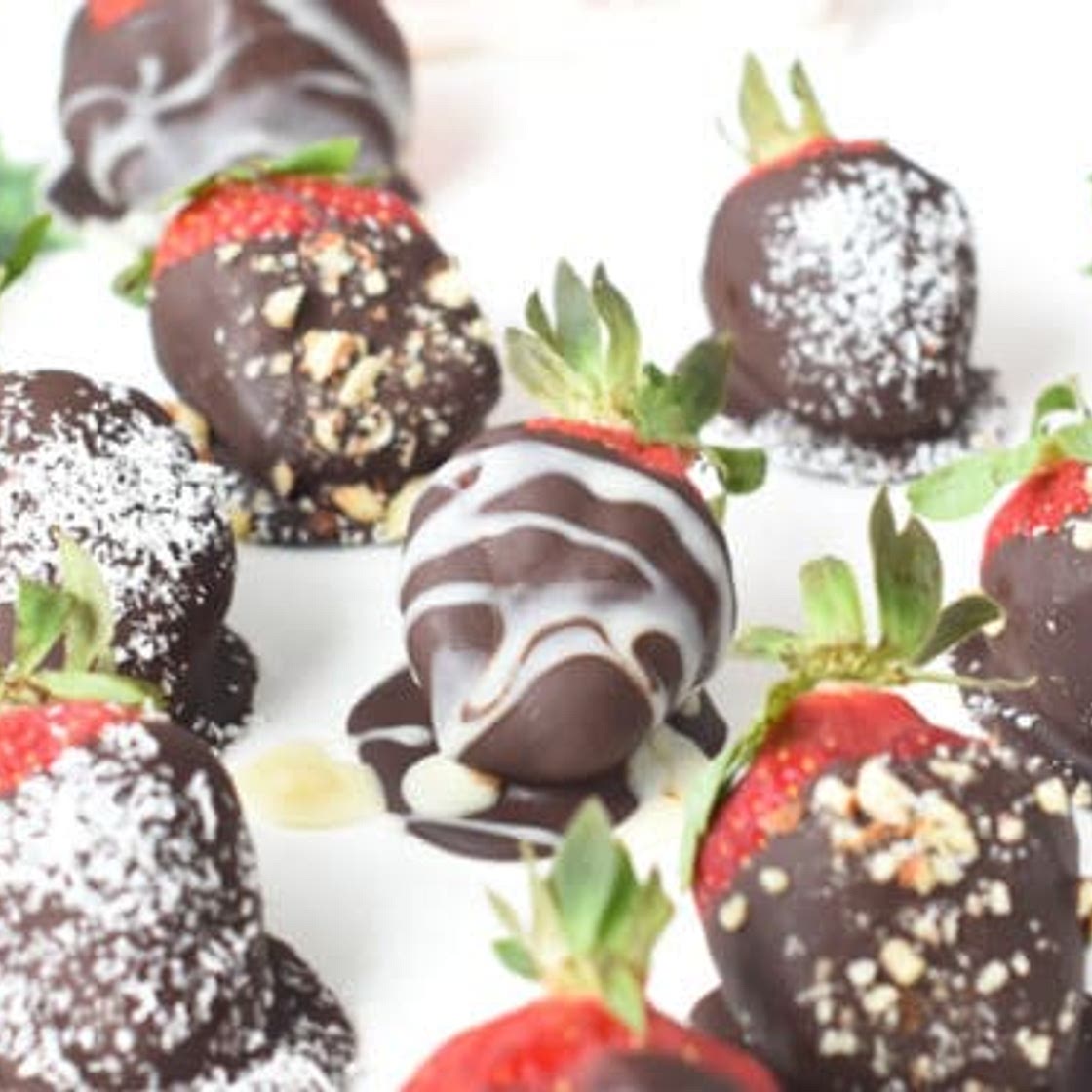 Keto Chocolate Covered Strawberries