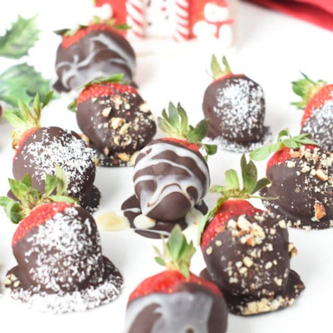 Keto Chocolate Covered Strawberries