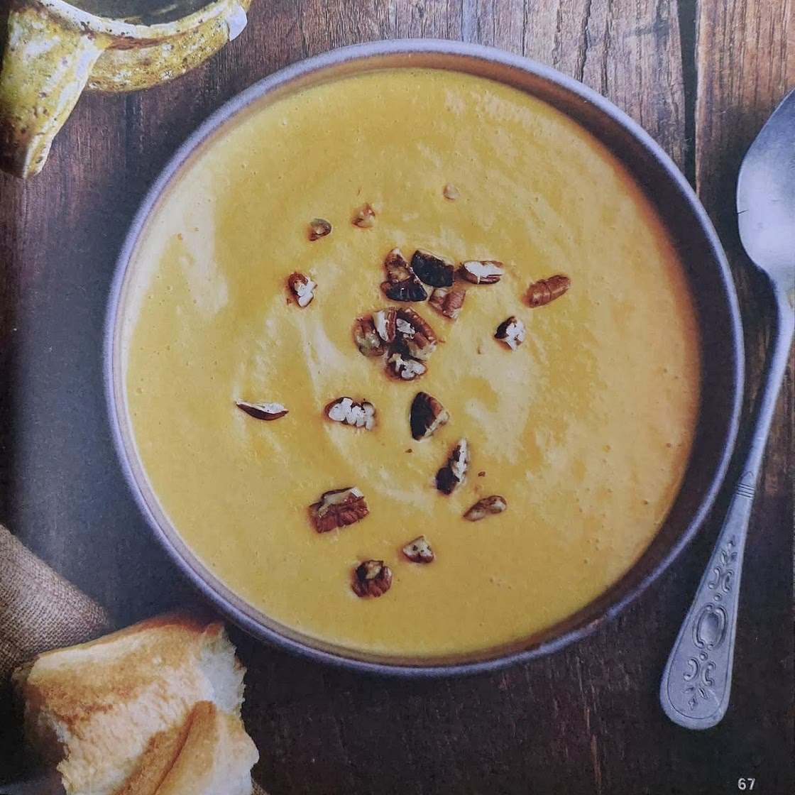 Soupe thanksgiving à la citrouille et aux épices