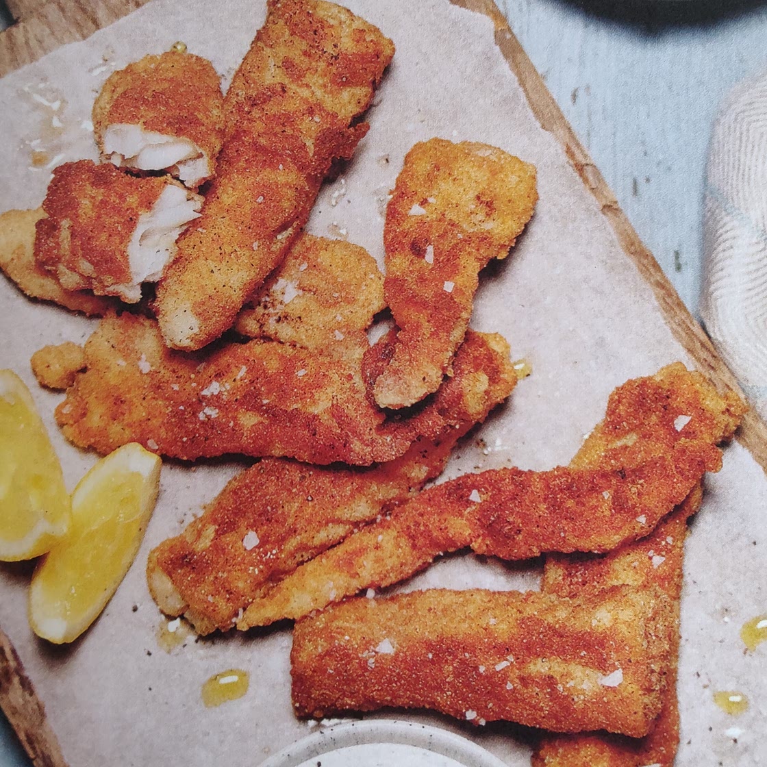 fiskpinnar potatismos