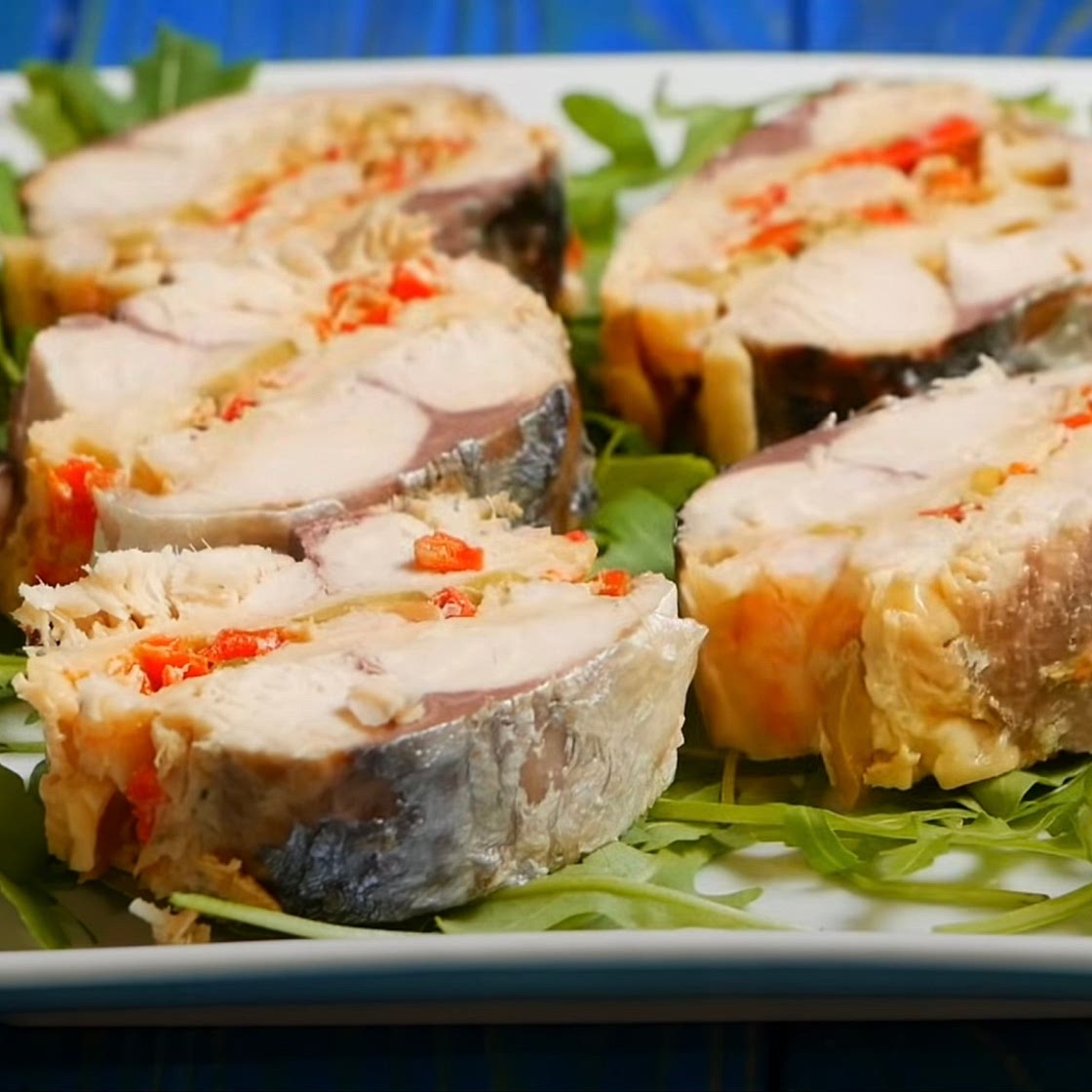 Mackerel roll