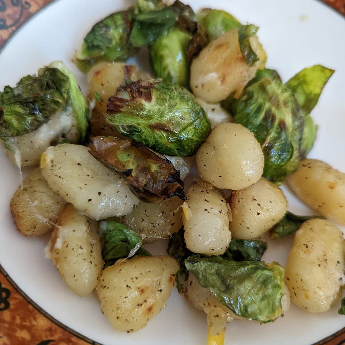 Crisp Gnocchi With Brussels Sprouts and Brown Butter