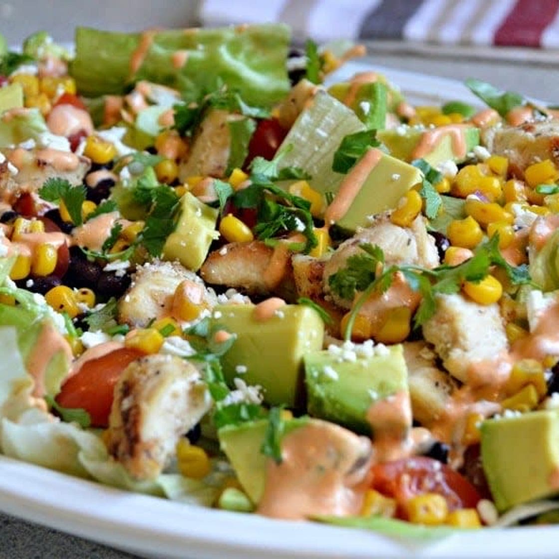 Chopped Chipotle Chicken Salad