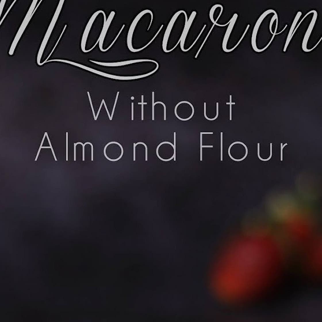 Macarons Recipe - Without Almond Flour