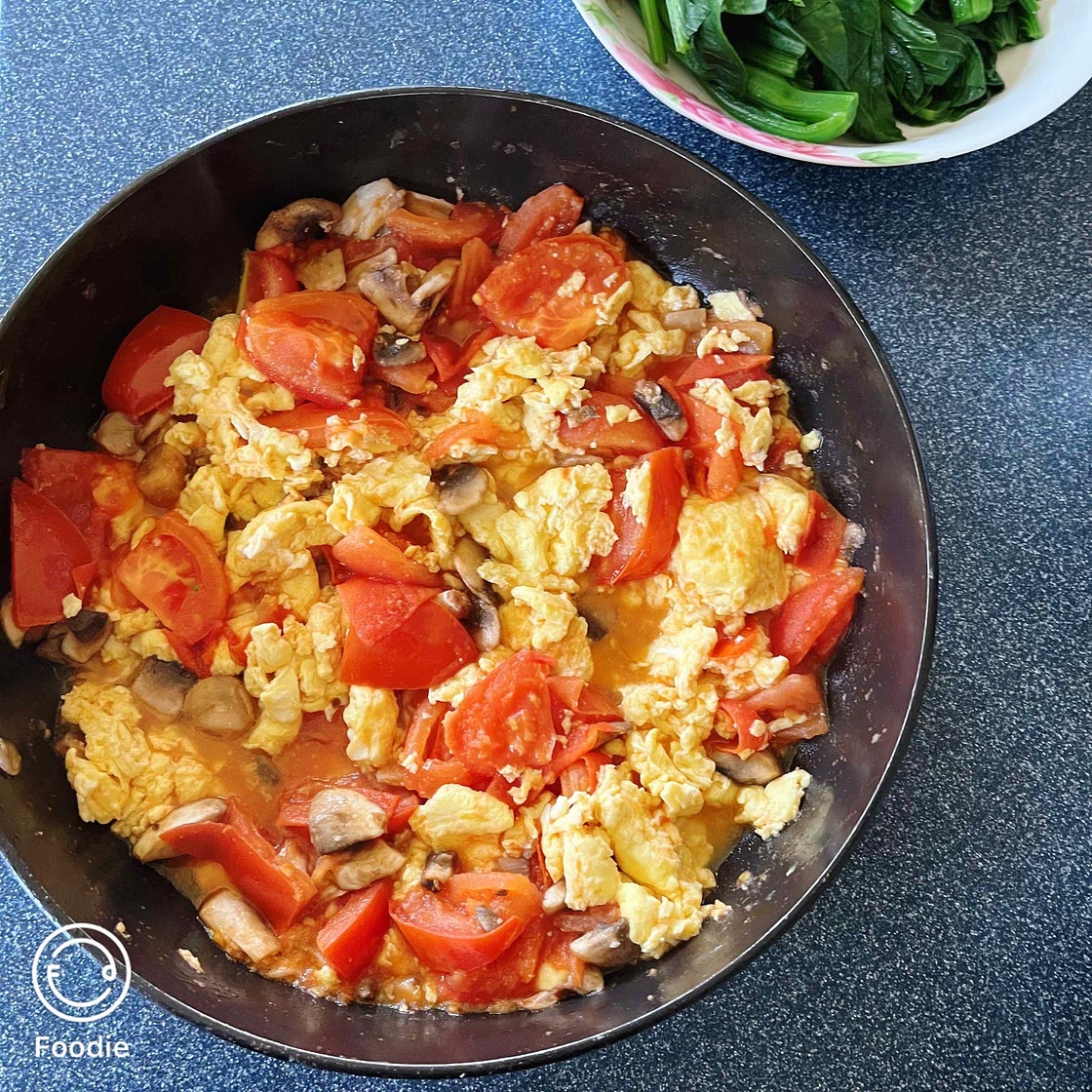 Chinese Tomato and Egg Stir-fry
