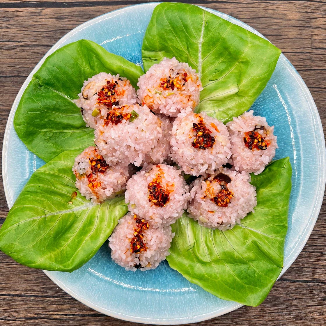 Sticky Rice Meatballs