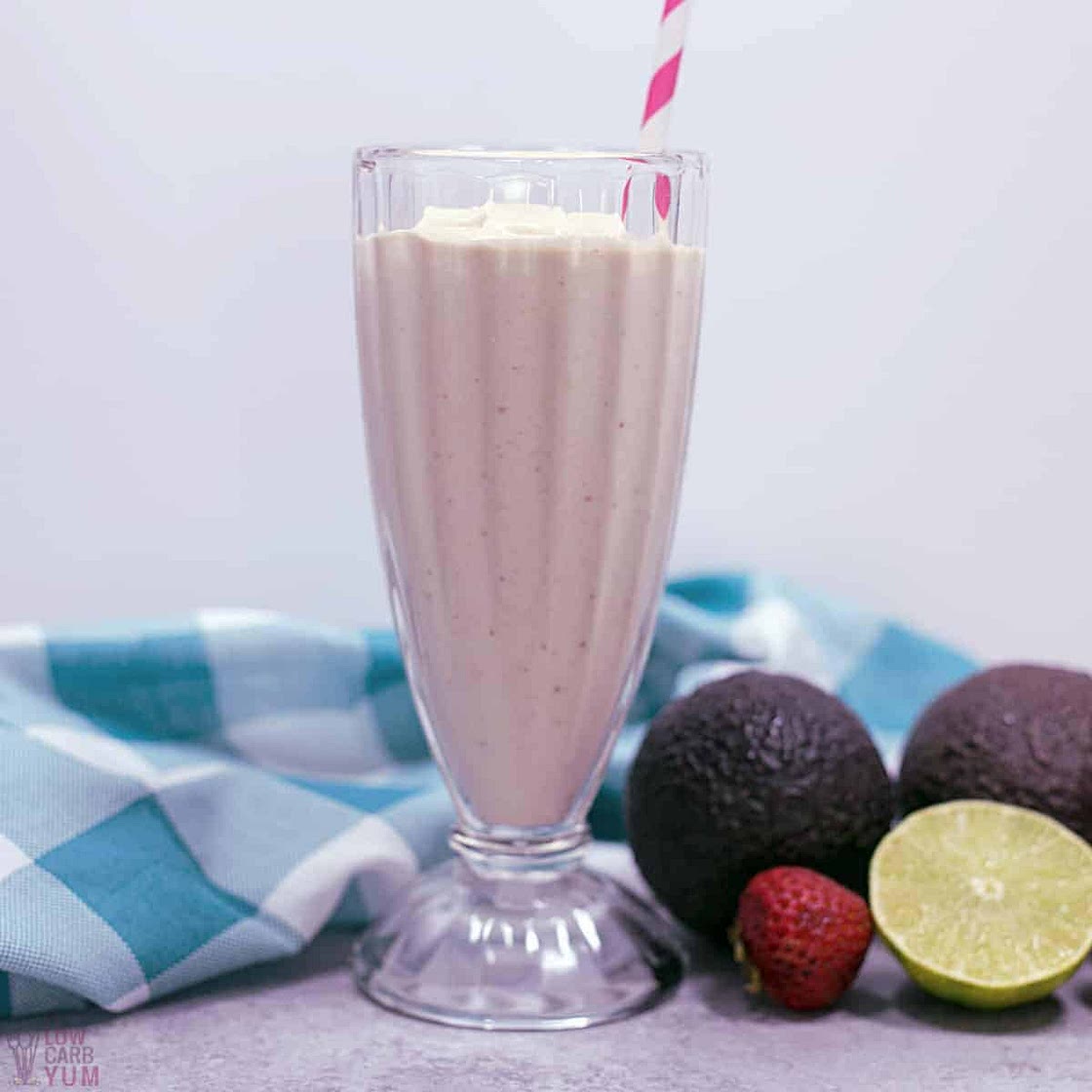 Strawberry Avocado Smoothie