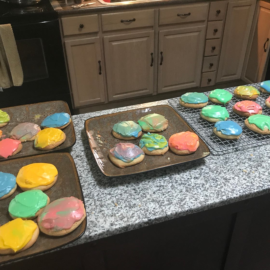 Sour cream cookies