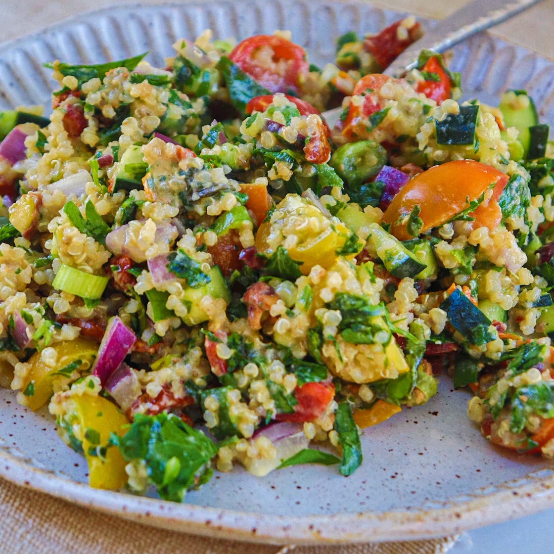 "The Jennifer Aniston" Quinoa Tabbouleh Salad