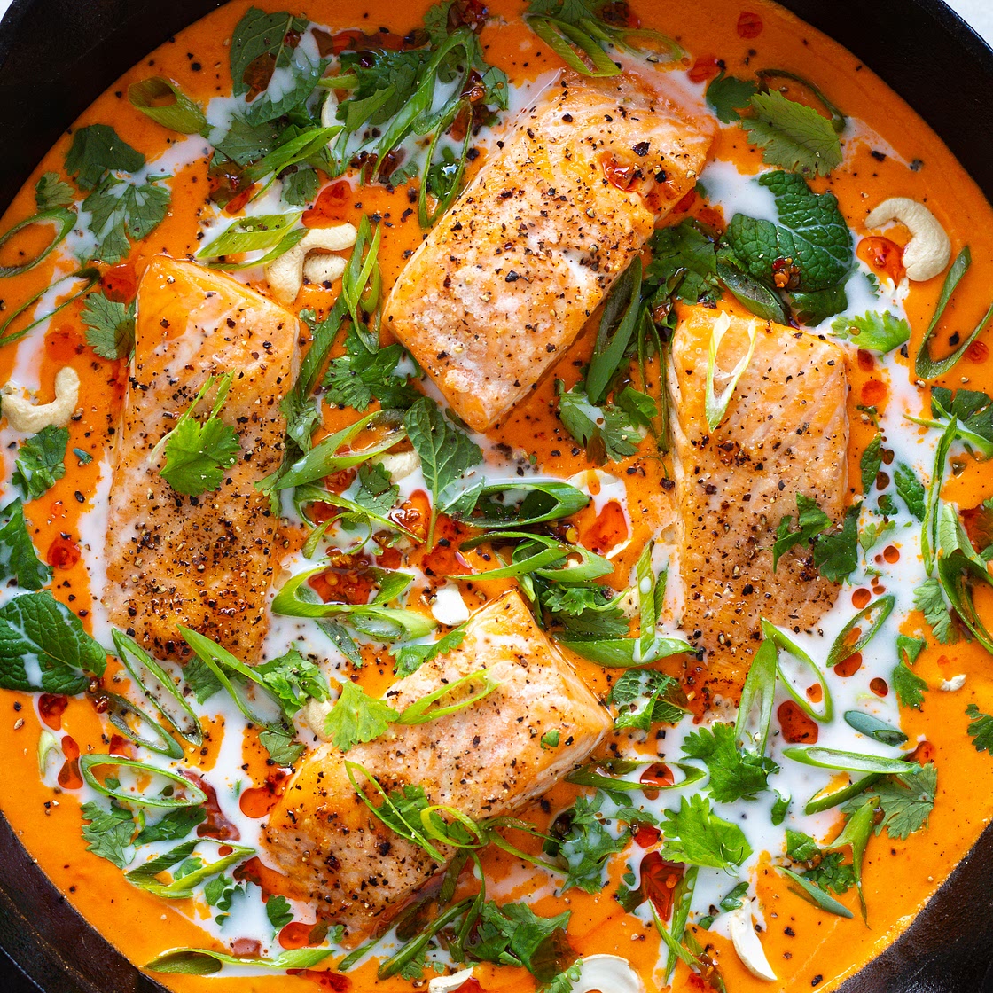 Habanero Cashew Salmon