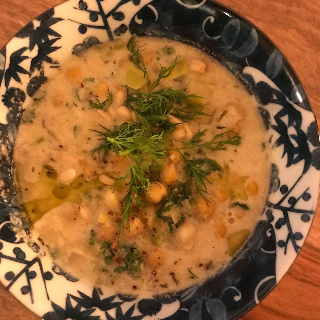 Greek-inspired chickpea stew