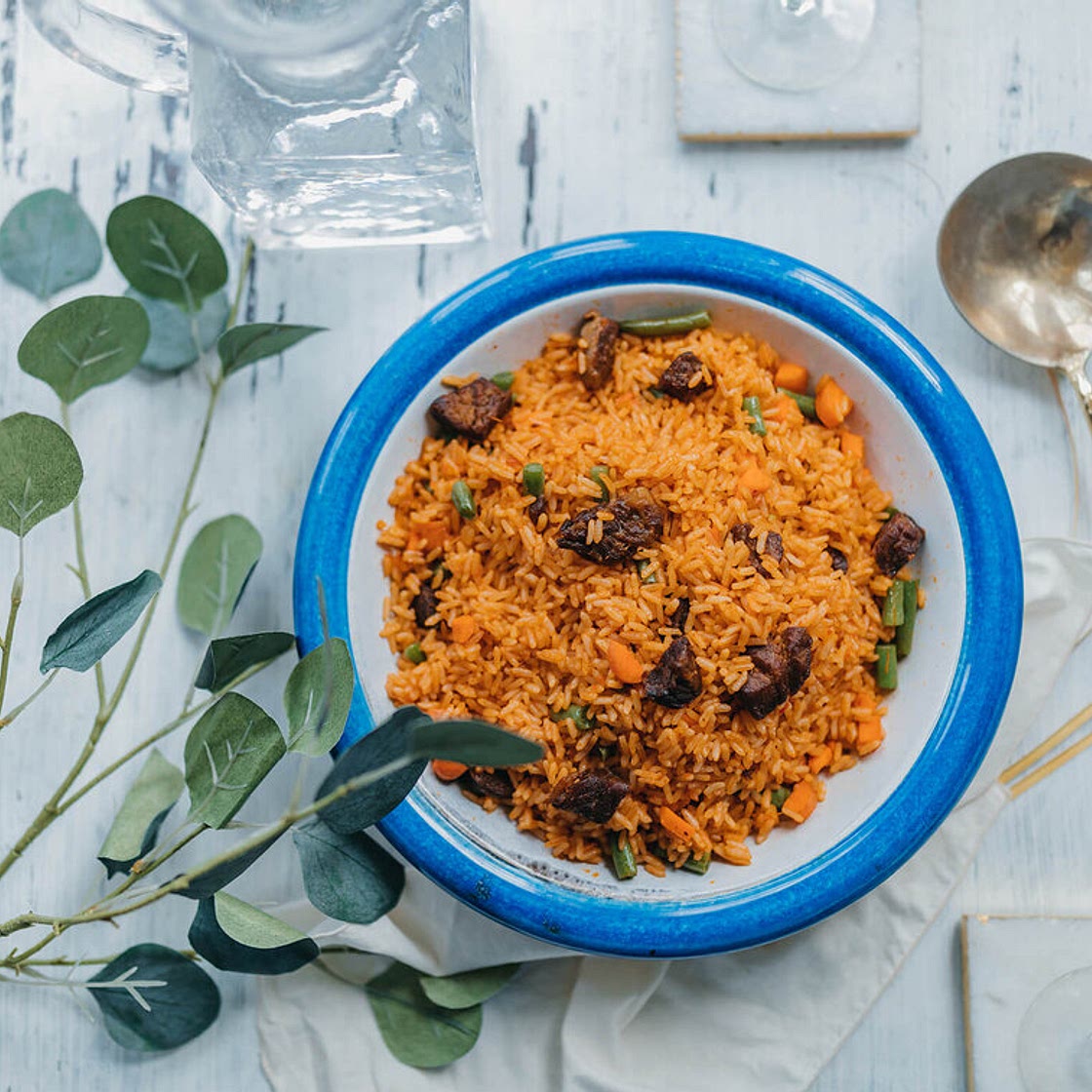 One Pot Cameroonian Jellof/Jollof Rice
