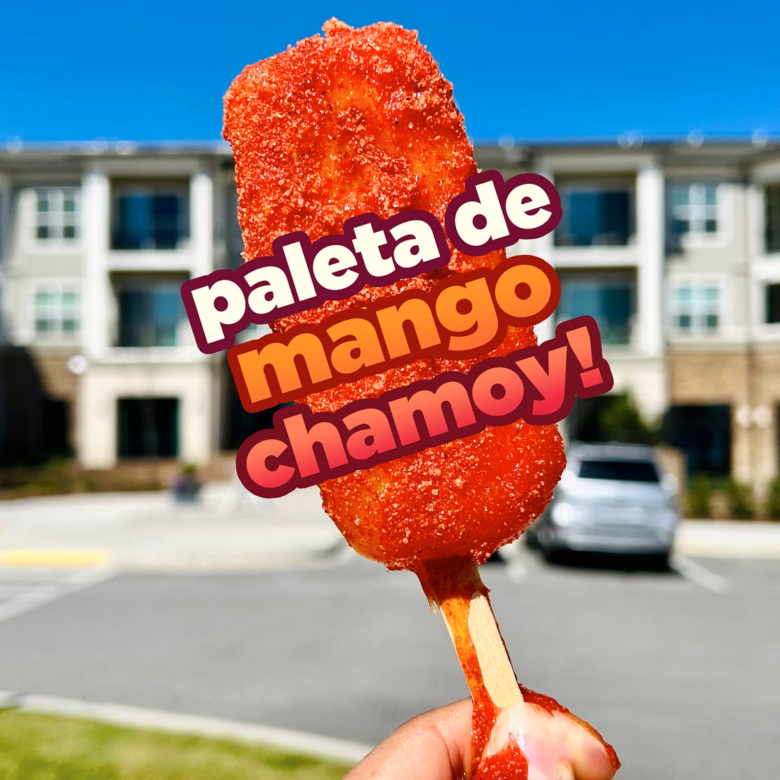 Chamoy Mango Popsicle | Paleta de Mango Chamoy