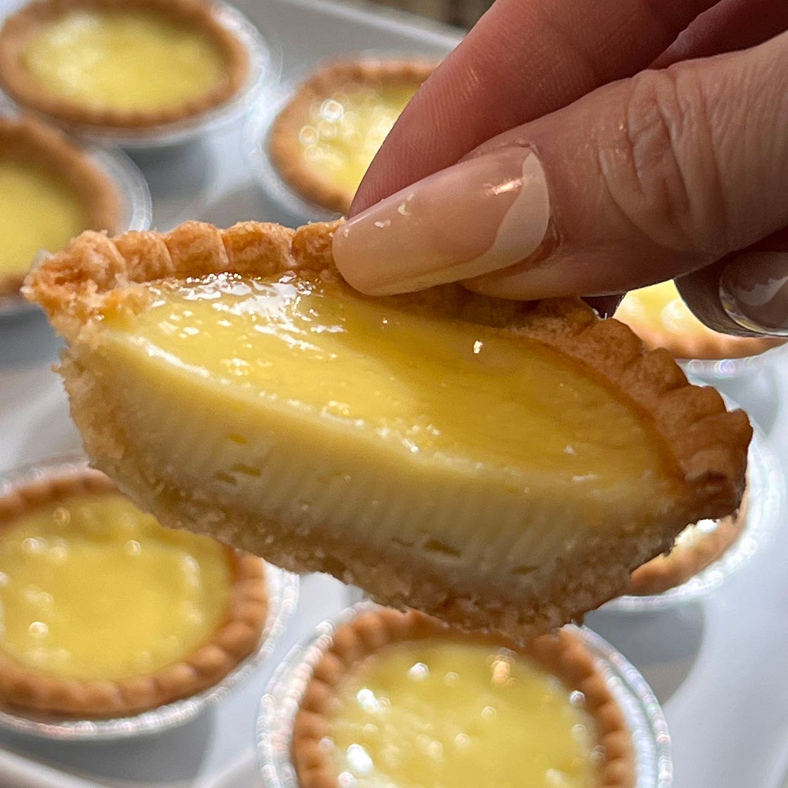 Easy egg tarts