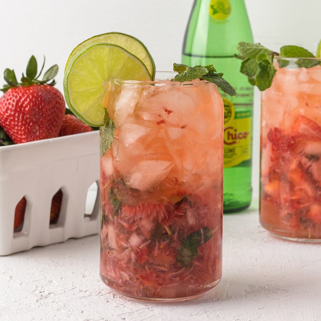 Strawberry Mojito Mocktail