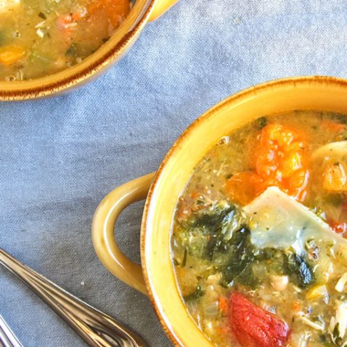 Farmhouse Harvest Soup with White Beans