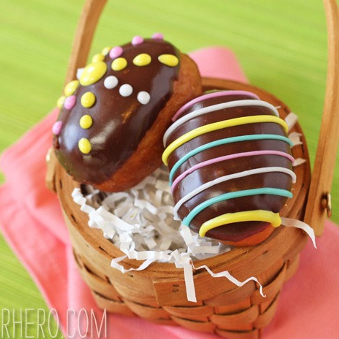 Easter Egg Doughnuts