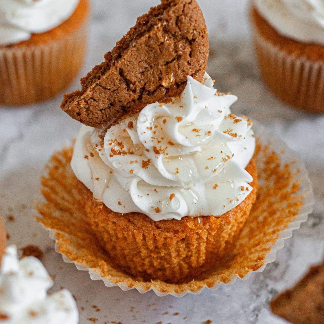 Honey Pumpkin Cupcakes